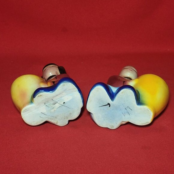 Vintage Planters Toothpick Holder Chinoiserie Chic Pottery Asian Oriental Figur - Picture 5 of 14